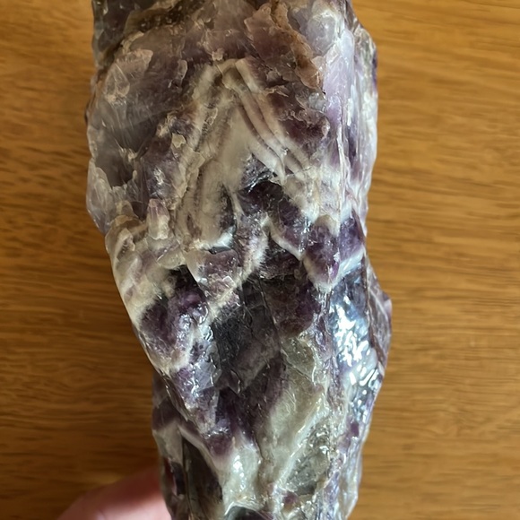 Beautiful Natural Freestanding Chevron Amethyst Crystal - Picture 6 of 7